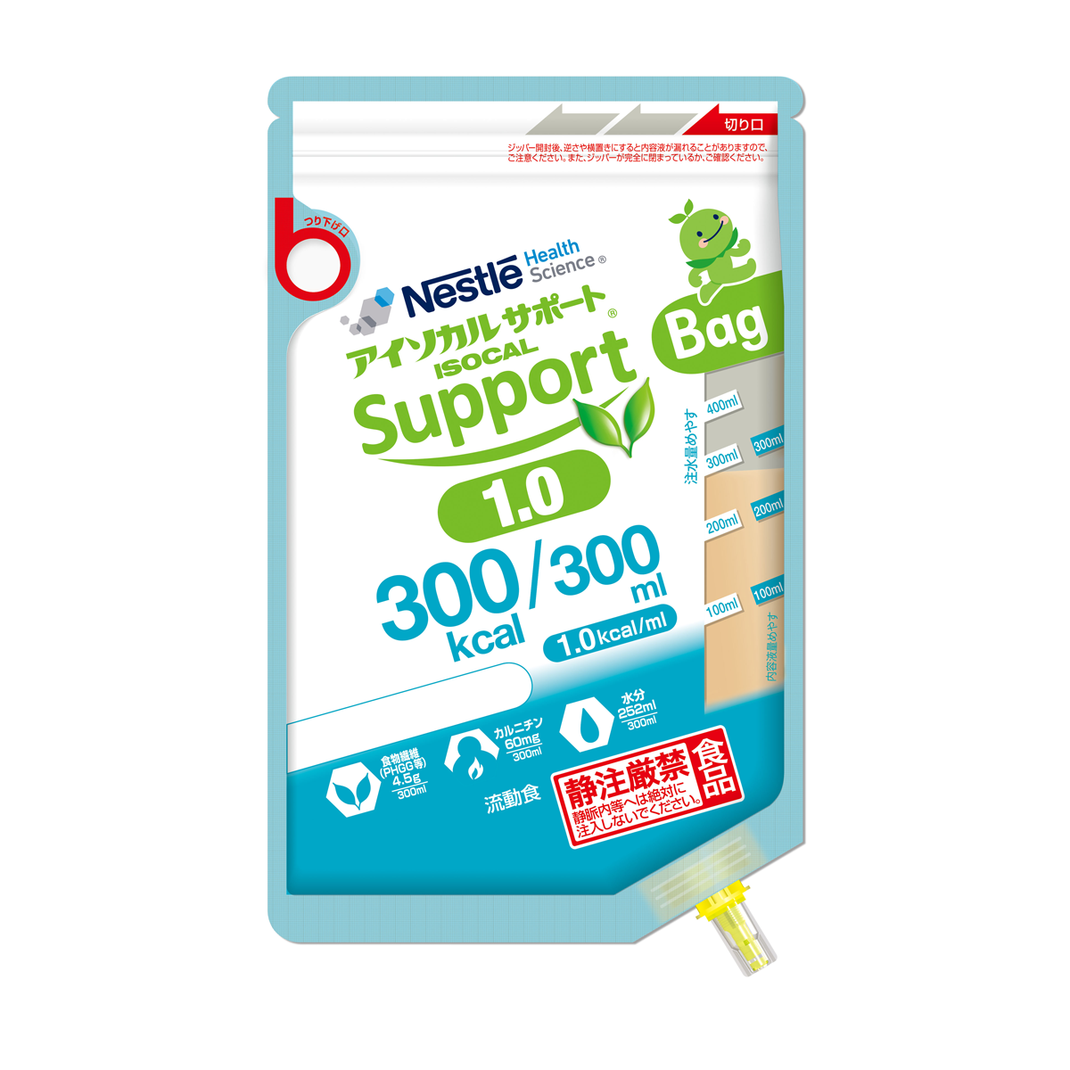 アイソカルサポート 1.0 Bag<br>300ml 18バッグ