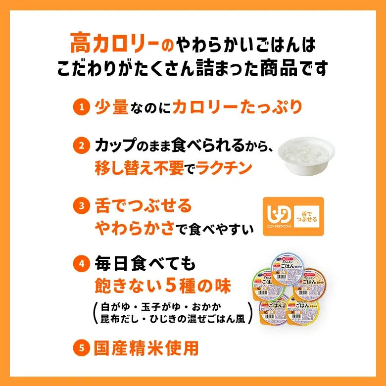 アイソカル 高カロリーのやわらかいごはん