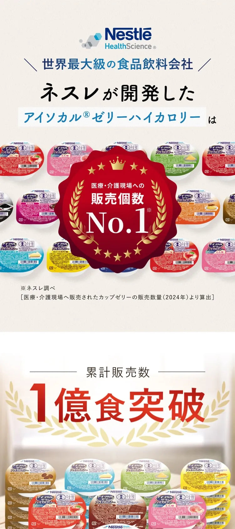 アイソカル® 1.0 ジュニア 200ml 20本 | ネスレ ヘルスサイエンス